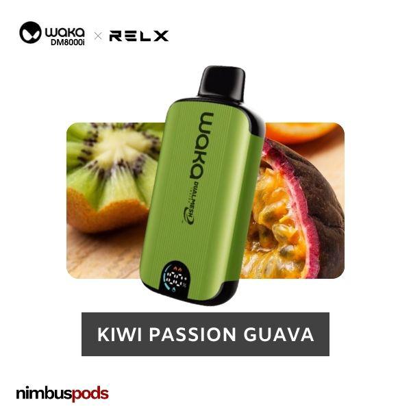 WAKA DM8000i Disposable Kiwi Passion Guava