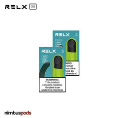 RELX Infinity Pod Crisp Green | Green Apple Vape Pods RELX 30mg | 3.0% Nimbus Pods