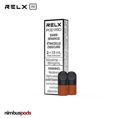 RELX Infinity Pod Pro Dark Sparkle | Cola Vape Pods RELX 18mg | 2.0% Nimbus Pods