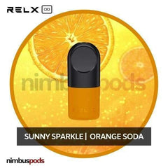 RELX Infinity Pod Pro Sunny Sparkle | Orange Soda Vape Pods RELX 18mg | 2.0% Nimbus Pods
