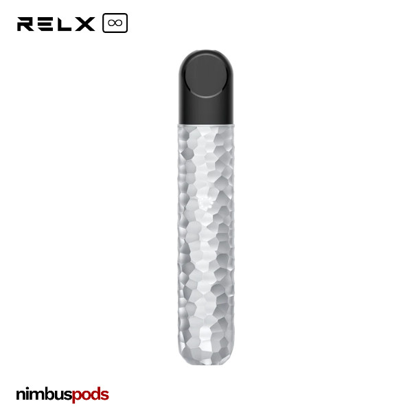 RELX Infinity Artisan Vape Pod Device Kit Vape Kits RELX Hammered Steel Nimbus Pods