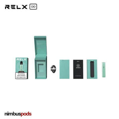 RELX Infinity Artisan Vape Pod Device Kit Vape Kits RELX Hammered Steel Nimbus Pods