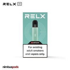 RELX Infinity Artisan Vape Pod Device Kit Vape Kits RELX Hammered Steel Nimbus Pods