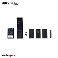 RELX Infinity Artisan Vape Pod Device Kit Vape Kits RELX Hammered Steel Nimbus Pods