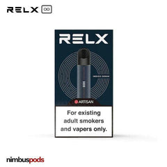 RELX Infinity Artisan Vape Pod Device Kit Vape Kits RELX Hammered Steel Nimbus Pods