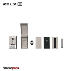 RELX Infinity Artisan Vape Pod Device Kit Vape Kits RELX Hammered Steel Nimbus Pods