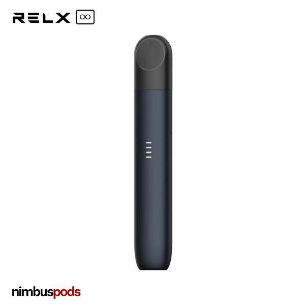 RELX Infinity Plus Vape Pod Device Kit Vape Kits RELX Black Phantom Nimbus Pods