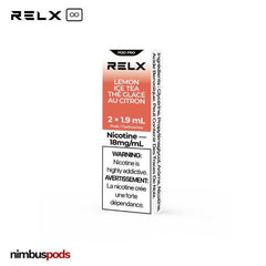 RELX Infinity Pod Pro Lemon Ice Tea Vape Pods RELX 18mg | 2.0% Nimbus Pods