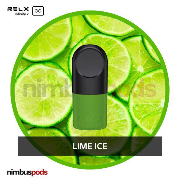 RELX Infinity Pod Pro Lime Ice Vape Pods RELX 18mg | 2.0% Nimbus Pods