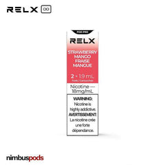 RELX Infinity Pod Pro Strawberry Mango Vape Pods RELX 18mg | 2.0% Nimbus Pods