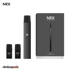 NRX Air Vape Pod Starter Kit Vape Kits NRX Shadow Black Nimbus Pods