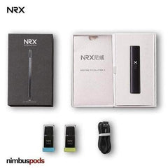 NRX Air Vape Pod Starter Kit Vape Kits NRX Shadow Black Nimbus Pods