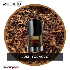 RELX Alpha Pod Lush Tobacco Vape Pods RELX 50mg | 5% Nimbus Pods