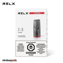 RELX Classic Pod Fresh Red | Watermelon Ice Vape Pods RELX 30mg | 3% Nimbus Pods