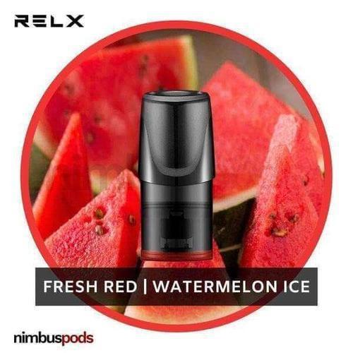 RELX Classic Pod Fresh Red | Watermelon Ice Vape Pods RELX 30mg | 3% Nimbus Pods