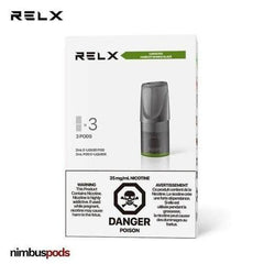 RELX Classic Pod LuDou Ice | Green Bean Vape Pods RELX 30mg | 3% Nimbus Pods