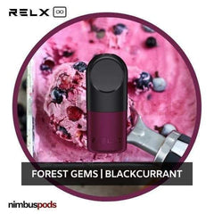 RELX Infinity Pod Pro Forest Gems | Blackcurrant Vape Pods RELX 18mg | 2.0% Nimbus Pods