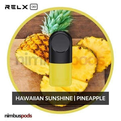 RELX Infinity Pod Pro Hawaiian Sunshine | Pineapple Vape Pods RELX 18mg | 2.0% Nimbus Pods