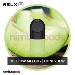 RELX Infinity Pod Pro Mellow Melody | Honeydew Vape Pods RELX 30mg | 3.0% Nimbus Pods