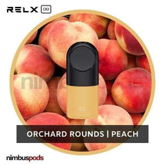 RELX Infinity Pod Pro Orchard Rounds | Peach Vape Pods RELX 18mg | 2.0% Nimbus Pods