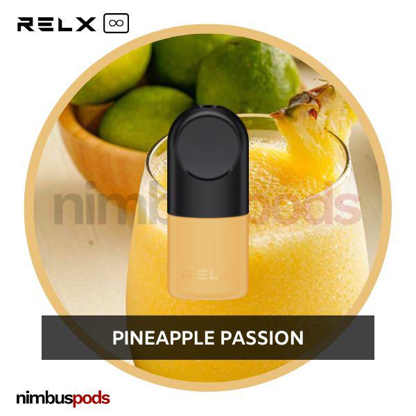 RELX Infinity Pod Pro Pineapple Passion Vape Pods RELX 18mg | 2.0% Nimbus Pods