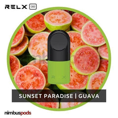 RELX Infinity Pod Sunset Paradise | Guava Vape Pods RELX 30mg | 3.0% Nimbus Pods