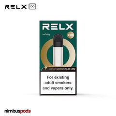 RELX Infinity Vape Pod Device Kit Vape Kits RELX Phoenix Flare | Gold Red Nimbus Pods