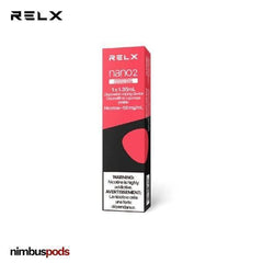 RELX Nano 2 Disposable Garden's Heart | Strawberry One Hitters RELX 58mg | 5.0% Nimbus Pods