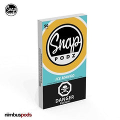 SNAP Podz Ice Mango | JUUL Compatible Vape Pods SNAP Podz 50mg | 5% Nimbus Pods